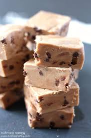 Nutella Peanut Butter Cookie Dough Fudge Recipe Chocolate Chip Cookie Cheesecake Fudge Recipes Peanut Butter Nutella