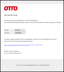 Cada semana nuevas ofertas y el mejor precio en moda, bricolaje selecciona tu tienda lidl y te mostramos todas las ofertas disponibles en tu región. Fake Mail Von Ottto De Diese E Mails Sind Spam Betrug Oder Phishing