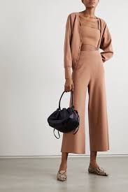 A L C Net A Porter In 2020 Wide Leg Pants Bralette Top Outfits