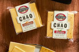 Looking and tasting these cheeses makes you understand why the future of artisanal cheese is vegan and why the future itself is vegan. Chao Vegan Cheese Slices Reviews Info By Field Roast