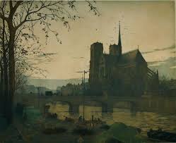 Tavik Frantisek Simon Notre Dame De Paris In The Evening Colour E 304x374 100 Prints 50 By R Lesch New York Urban Landscape Art Painter