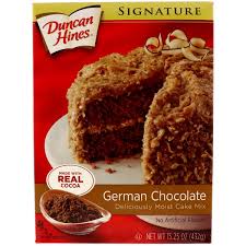 For bakers who want to learn more about how to make the perfect cake, this. Buy Duncan Hines Signature German Chocolate Cake Mix 432g Online Lulu Hypermarket Bahrain