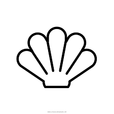 Print clam coloring page (color). Clam Coloring Page Ultra Coloring Pages