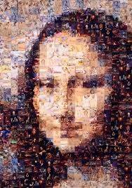 Sold at Auction: Robert Silvers, Robert Silvers "Mona Lisa Remastered"  Photomosaic, 64"H