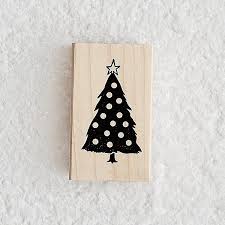 Card making & scrapbooking ideas: Christmas Tree Stamp Paper Source