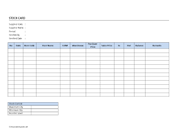 Do You Need A Stock Card Download This Professional Stock Card Template Now Report Card Template Card Templates Card Template