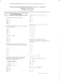 Koleksi lengkap soal pembahasan umpn 2018. Contoh Soal Tes Umm Polsri Jawabanku Id