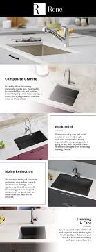 rene undermount composite granite 33 in