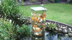 Yes, you heard it right, this diy koi pond comes with a mini waterfall. Creative Ideas Diy Koi Observation Tower In Garden Pond I Creative Ideas