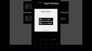 Maybe you would like to learn more about one of these? Math Riddles Level 91 Youtube