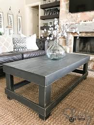 Staining french rustic coffee table. 30 Easy Diy Farmhouse Coffee Table Projects With Free Plans Joyful Derivatives