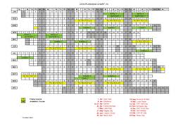 Calendar 2019 Tactical Leadership Programme