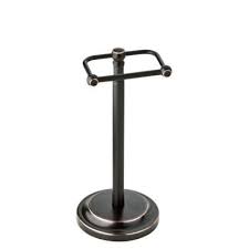 Delta Porter Telescoping Freestanding Pedestal Toilet Paper Holder In Oil Rubbe Free Standing Toilet Paper Holder Toilet Paper Holder Stand Toilet Paper Holder