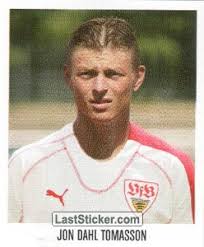 Denmark jon dahl tomasson celebrates scoring the second goal against sweden during euro 2004 group c soccer match in porto. Sticker 463 Jon Dahl Tomasson Panini German Football Bundesliga 2005 2006 Laststicker Com