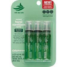 Cvs Pharmacy Hand Sanitizing Spray Pens 0 17 Oz 3ct Cvs Pharmacy