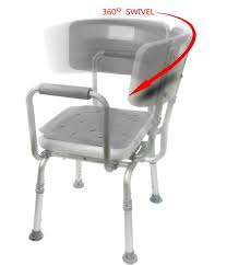 Swivel Shower Bath Chair Mhscii In 2020 Shower Chair Bathroom Chair Shower Chairs For Elderly