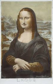 Early Modern Art The Dada Movement Marcel Duchamp And L H O O Q Dlfitzpatrick Art Parody Marcel Duchamp Mona Lisa Parody