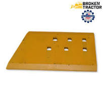 Left-Hand Cutting Edge for CAT D6H & D6R Dozers – 6-Hole, 18-3/8" Long