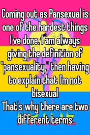Sexuality is always changing on a spectrum. Pin On Bisexual Pansexual People