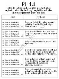 Grade 4 Ccss Aligned Exit Slips And I Can Statements Literature From Heather Geist On Teachersnotebook Com I Can Statements Fourth Grade Writing Exit Slips