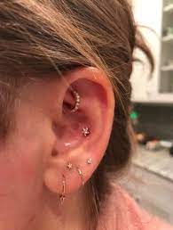 Gold Pearl Setup Image Credit Reddit Korawhore Rook Jewelry Maria Tash Eternity Clicker 1 4 Co Rook Jewelry Earings Piercings Forward Helix Piercing