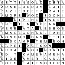 La Times Crossword 24 Oct 20 Saturday Laxcrossword Com