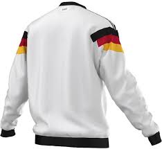adidas OG DFB Crew Sweat pour Homme Blanc/Jaune/Noir/Rouge S  Blanco/Amarillo/Negro/Rojo : Amazon.fr: Vêtements