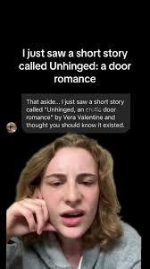 I can safely say that woman X her apartment door, is a first for me  #booktok #bookish #thesequelnobodywanted #greenscreen