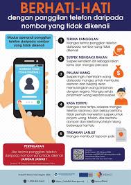 Bagi yang ada hutang tertunggak dengan bank mesti lah tak nak jawab panggilan keramat tu kan? Kementerian Komunikasi Dan Multimedia Malaysia Kkmm Berhati Hati Dengan Panggilan Telefon Daripada Nombor Yang Tidak Dikenali Rujuk Infografik Untuk Mengetahui Modus Operandi Panggilan Telefon Daripada Nombor Yang Tidak Dikenali Infografik Bank