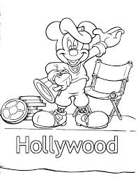 Hollywood Mickey Mouse Coloring Pages Mickey Mouse Coloring Pages Coloring Books Coloring Pages