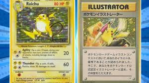 Many believe this card cam fetch up to $10,000 Pre Release Raichu To Pikachu Illustrator Most Expensive Rare Pokemon Cards