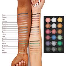 How Incredible Are These Swatches From Our Supernova 18 Color Baked Eyeshadow Palette Which Color Is Your Favorite Bhcosmetics Bhsupernova Supernova