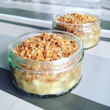 Crumble Banane Coco Jennifer Ses Desserts Gourmandise Dessert Banane