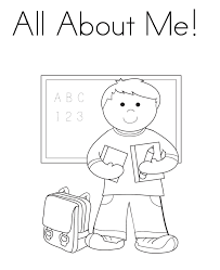However, as they descended, they were enveloped in the darkness under the clouds. All About Me Coloring Page Coloring Home