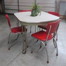 Shop a full line of stylish retro kitchen furniture pieces like retro kitchen chairs and stools. Howell Dinette Set Mid Century Formica Chrome Retro Kitchen Table Dining Room 526579647
