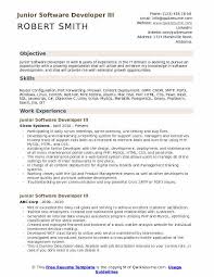 As a junior developer, you're new to the world of coding — but you do need a base foundation of skills. Junior Software Developer Resume Samples Qwikresume