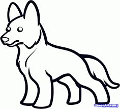 Online how to draw faces: How To Draw A Dog For Kids Easy How To Draw A German Shepherd For Kids Step Step Animals For Dog Drawing Dog Drawing For Kids Dog Drawing Simple