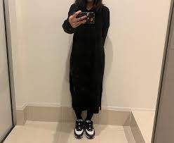 思わず 色ち買い 1 290円のユニクロワンピが使える3つの理由 かわいい服 ロングワンピース 紅白