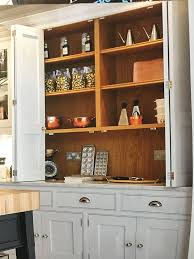 Kitchen Cupboard Doors That Concertina Back Effectively Provides More Of A Pantry Space Perfect Kitchen Armoire Kitchen Cabinets Uk Freestanding Kitchen