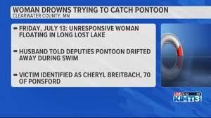 Clearwater County Sheriff's Office investigating two drownings, one fatal