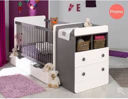 lit bebe evolutif combine malte taupe commode a langer tiroir cot bedding baby room wall bed