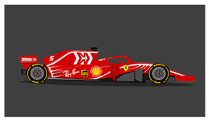 They have one seat, which is open to the air. F1 Car Drawing
