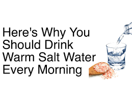 Now that you know exactly how beneficial sea salt is, you must be wondering how often should you use sea salt flush? Here S Why You Should Drink Warm Salt Water Every Morning