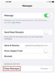 Turn Off The Auto Delete Feature On Iphone 1 Send Text Message Messages Iphone