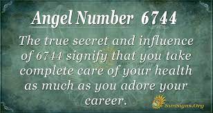Angel Number 6744 Meaning: Golden Divine Light - SunSigns.Org