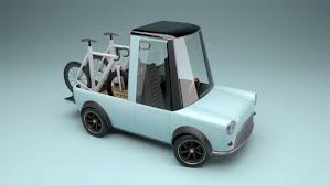 Lil P Up By Scott Schenone Via Behance Car Cartoon Isometric Design City Car