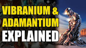 Wibranium jest znikąd, jak sądzę, po prostu luźne nawiązanie do mithrilu/adamantium/unobtainium. Marvel Comics Vibranium Adamantium Explained Youtube