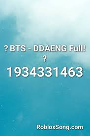 Bts Ddaeng Full Roblox Id Roblox Music Codes Roblox Bts Coding
