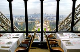 10 Top Tables With A View Eiffel Tower Restaurant Paris Restaurants Jules Verne