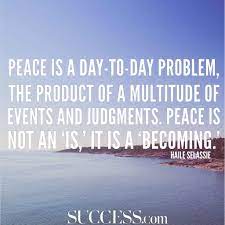 In fact, if you ask the average person what their top goals are, chances are that finding inner peace will be among them, since so many of us find ourselves harried and overwhelmed on a regular basis. 17 Quotes About Finding Inner Peace Success